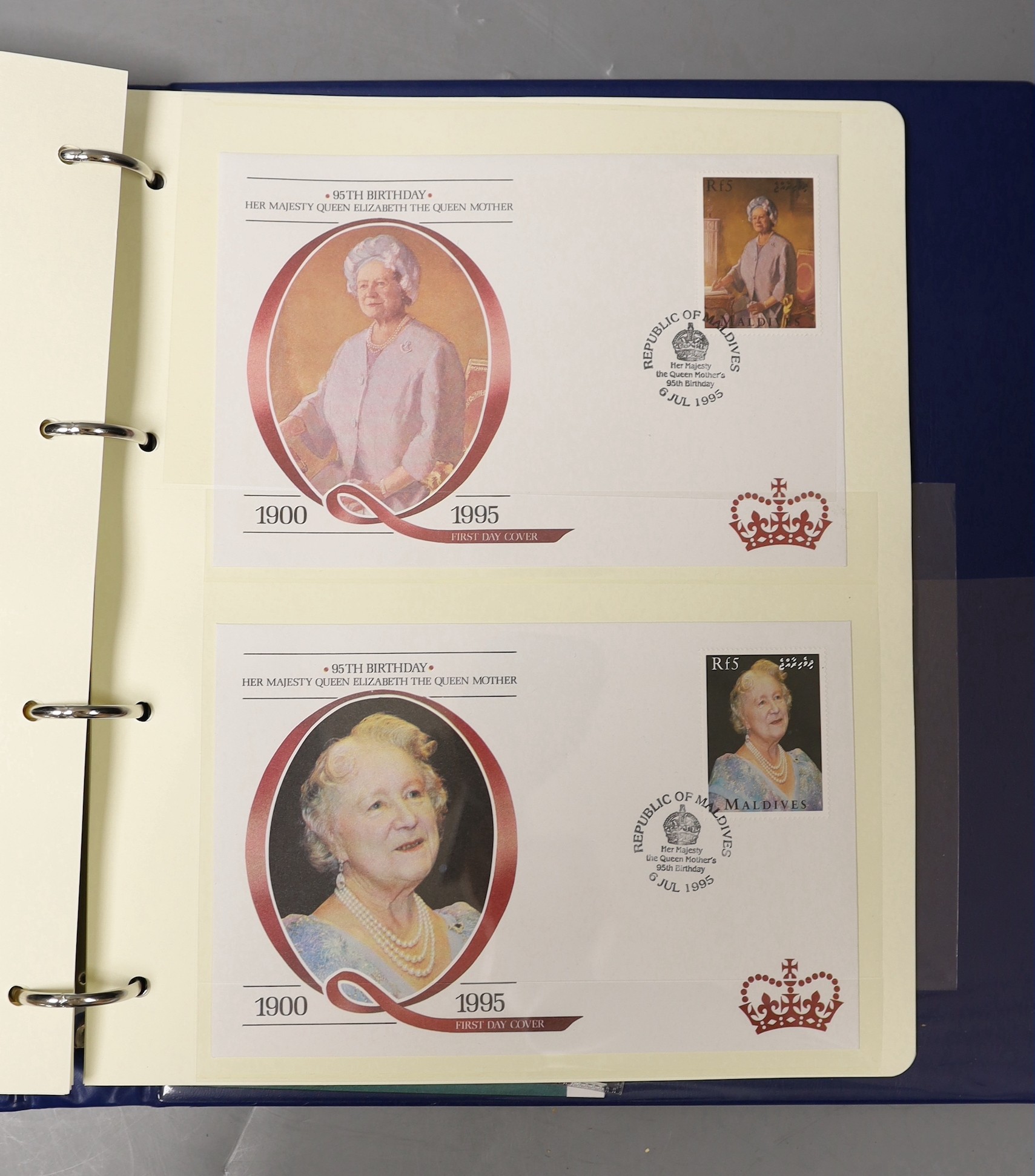 Two albums of 1st Day Covers